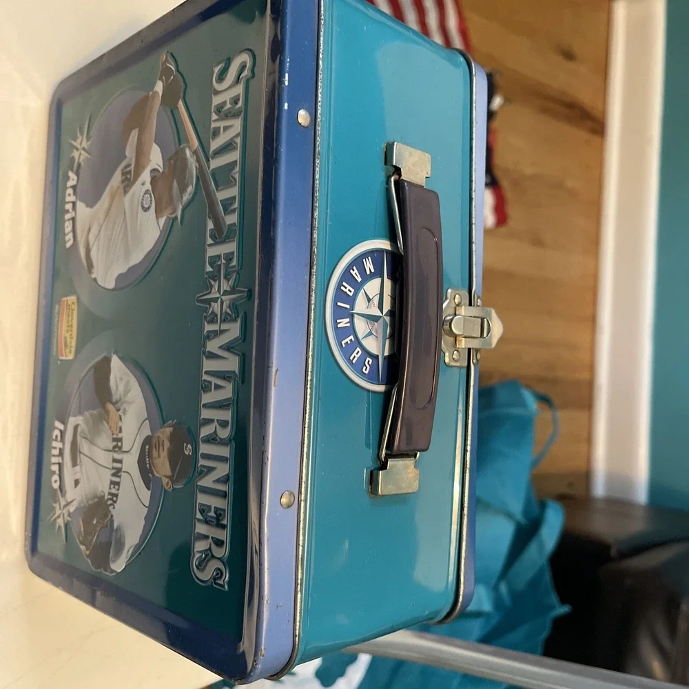 2007 Seattle Mariners Cloverdale Meats Metal Lunch‎ Box (14)